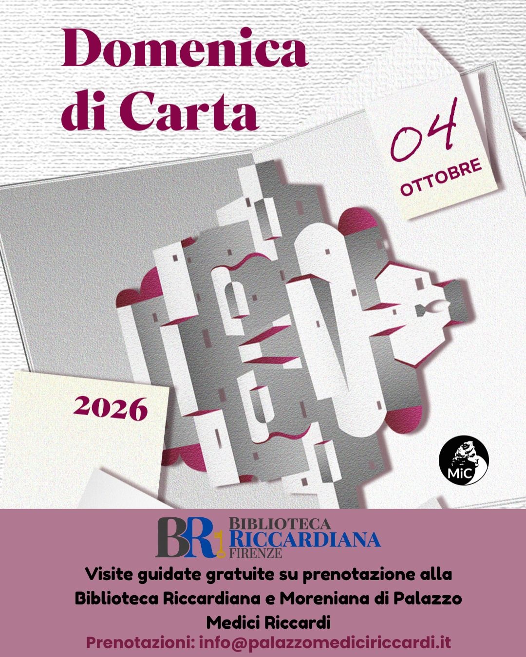 Dalla Galleria alla Biblioteca: Visite guidate alle Biblioteche Riccardiana e Moreniana di Palazzo Medici Riccardi